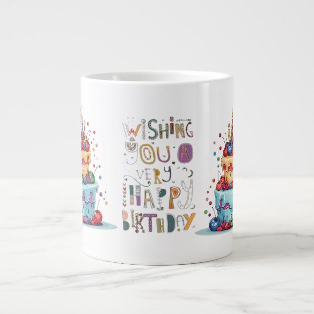 Mug Cadeau Anniversaire (Devant)