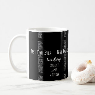 Mug Cadeau chrétien de fête des pères de la meilleu