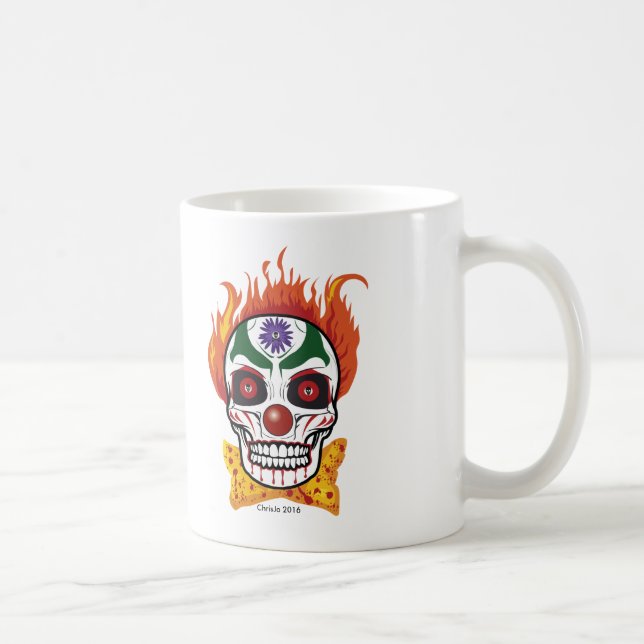 Mug Cadeau Clown Malin (Droite)