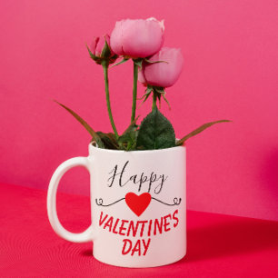 Mug Cadeau Coeur Heureuse Sainte-Valentin