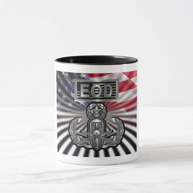 Mug Cadeau commémoratif « EOD Master Blaster » (Centre)