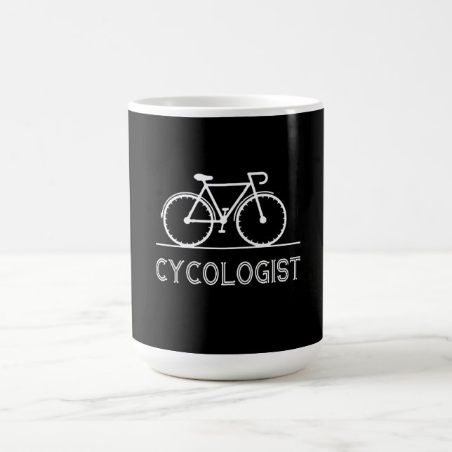 Mug Cadeau cyclologue| Faites-moi confiance Je suis Cy (Centre)