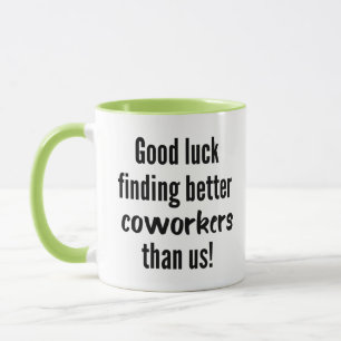 Mug Cadeau d'adieu de collègue personnalisé - Bonne ch