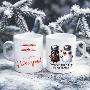 Mug Cadeau d'Amour Personnalisé Humour Nourriture 