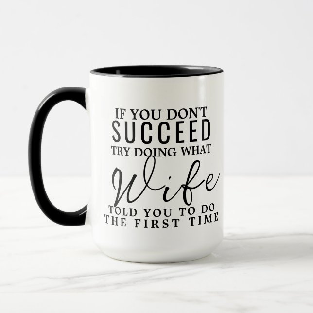 Mug Cadeau d'anniversaire de femme unique, Drôle Dit N (Gauche)