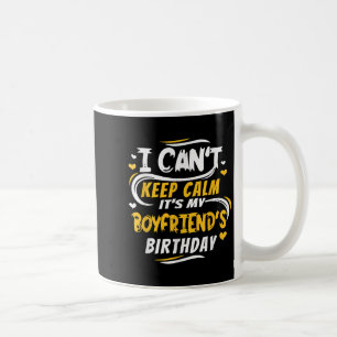 Mug Cadeau d'anniversaire Je ne peux pas garder le cal