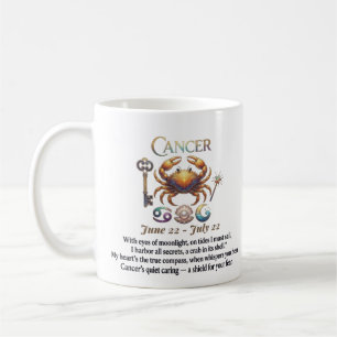 Mug Cadeau d'anniversaire personnalisé pour le Cancer