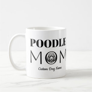 Mug Cadeau d'anniversaire pour maman Caniche, Maman de