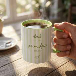 Mug Cadeau d'annonce de père à grand-père
