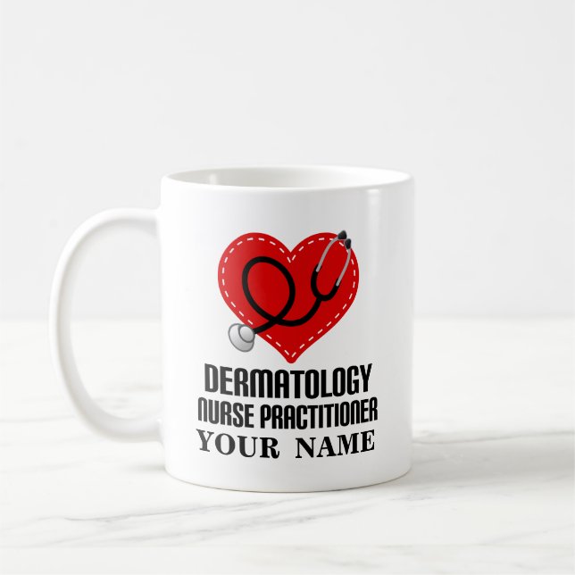 Mug Cadeau d'appréciation de praticienne d'infirmière (Gauche)