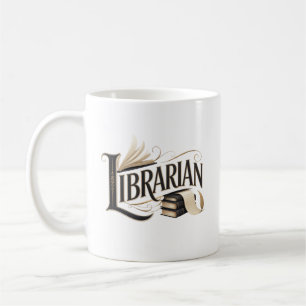 Mug Cadeau d'appréciation pour bibliothécaire scolaire