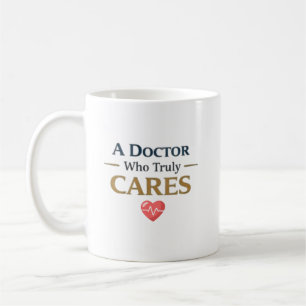 Mug Cadeau d'appréciation pour un médecin qui se souci