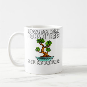 Mug Cadeau d'arbre en bonsaï jardinage japonais