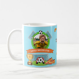 Mug Cadeau de anniversaire de football pour petit joue