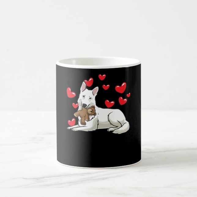 Mug Cadeau de berger suisse blanc (Centre)