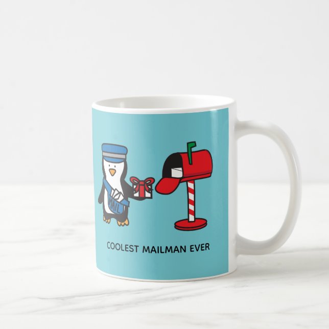 Mug Cadeau de bureau de poste de Madame ouvrière (Droite)