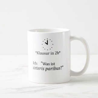 Mug Cadeau de ceteris paribus