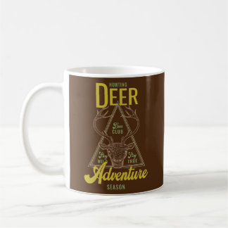 Mug Cadeau de chasse aux cerfs pour les chasseurs de c