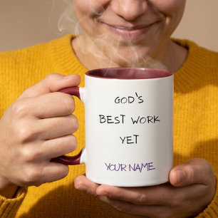 Mug Cadeau de confiance drôle personnalisé pour lui ou