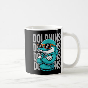 Mug Cadeau de dauphin cool pour hommes femmes garçons 