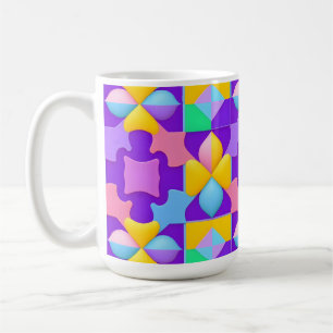 Mug Cadeau de décoration moderne géométrique abstrait