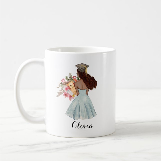 Mug Cadeau De Diplôme De Collège Elle Croyait Qu'Elle  (Gauche)