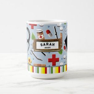Mug Cadeau de diplôme d'infirmière