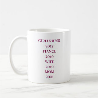 MUG CADEAU DE FETE DES MERES SIMPLE ÉLÉGANT MODERNE PE