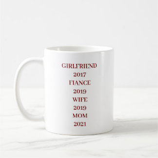 MUG CADEAU DE FETE DES MERES SIMPLE ET MODERNE PERSONN