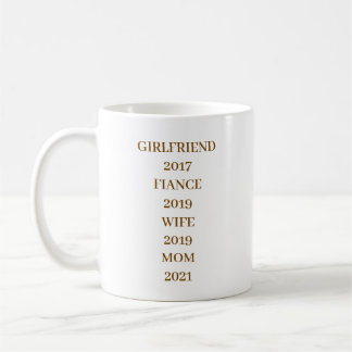 MUG CADEAU DE FETE DES MERES SIMPLE ET MODERNE PERSONN