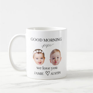 Mug Cadeau de grand-père avec photo personnalisée des