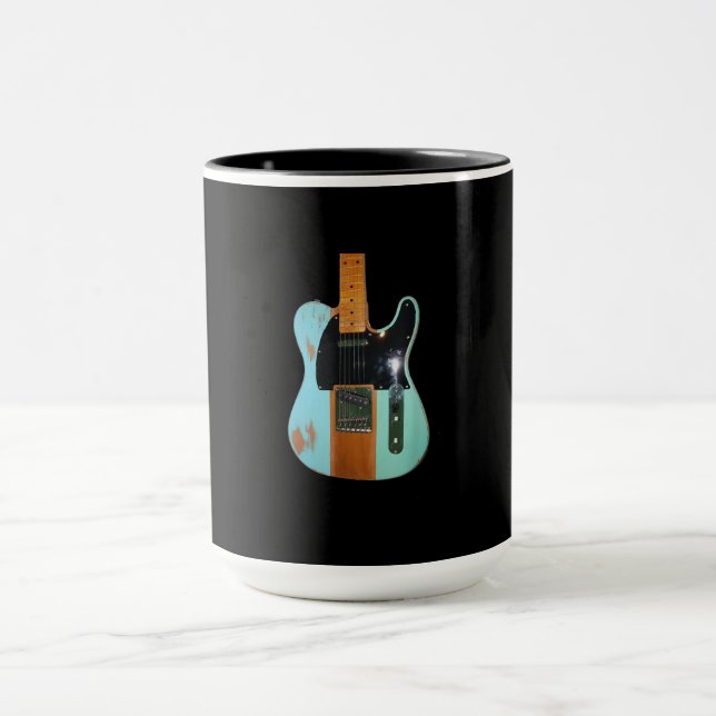 Mug Cadeau de guitare | Guitare électrique Cool (Centre)