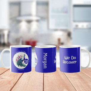 Mug Cadeau de jalon de récupération personnalisé   Jet