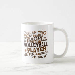 Mug Cadeau de joueur de volleyball