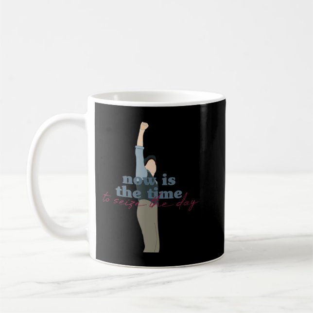 Mug Cadeau De Jour Pour Maintenant Est Le Moment De Sa (Gauche)