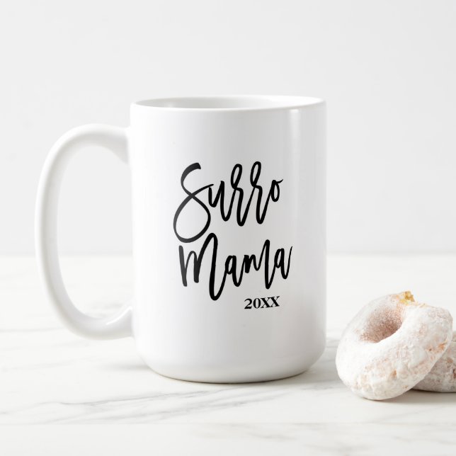 Mug Cadeau de la boîte de café Surro Mama (Avec donut)