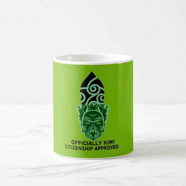 Mug Cadeau de la citoyenneté néo-zélandaise | Nouveau  (Centre)