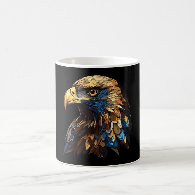 Mug Cadeau de la nouvelle année Eagle Lover (Centre)