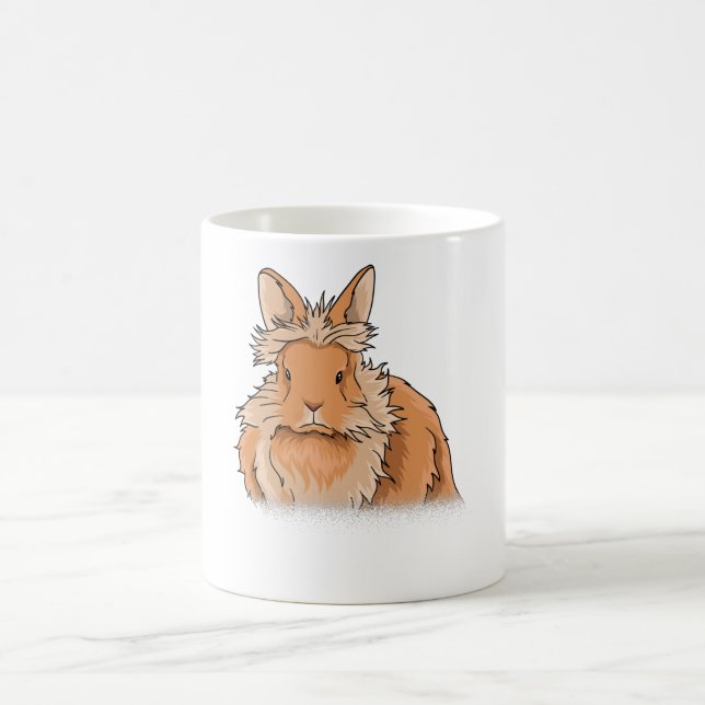 Mug Cadeau de la tête de lion lapin (Centre)