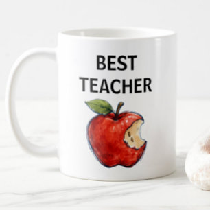 Mug Cadeau de l'éducateur Apple MEILLEUR ENSEIGNANT