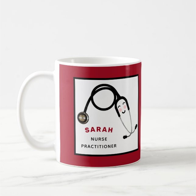 Mug Cadeau de l'infirmière praticienne (Gauche)