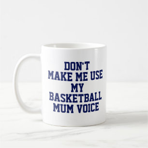 Mug cadeau de maman de basket Drôle Citation Slo