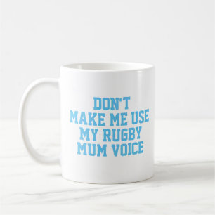 Mug cadeau de maman rugby Drôle Citation Slogan