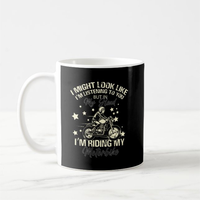 Mug Cadeau de moto, Cadeau de moto, Cadeau de moto, Ca (Gauche)