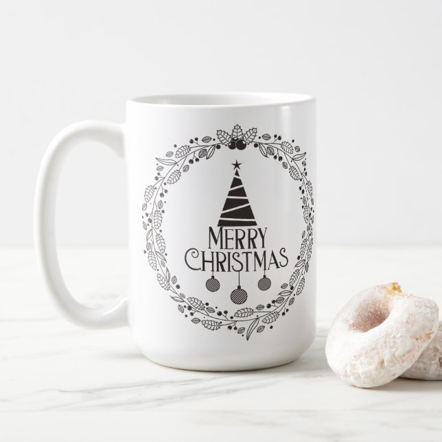 Mug Cadeau de Noël (Avec donut)