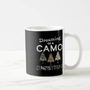 Mug Cadeau De Noël Camo Pour Les Hommes Rêvant De Camo