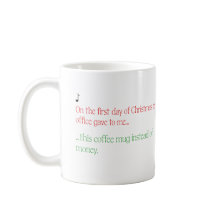 Mug cadeau de Noël de l'employé