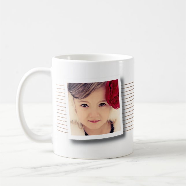 Mug Cadeau de Noël Kris Kringle Secret Père Noël Photo (Gauche)
