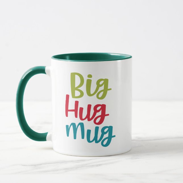Mug Cadeau de nouveauté | Funny Big Hug Café (Gauche)