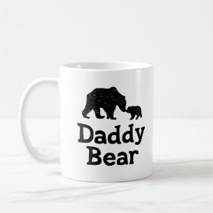 Mug Cadeau de papa de fête des pères d'ours de papa
